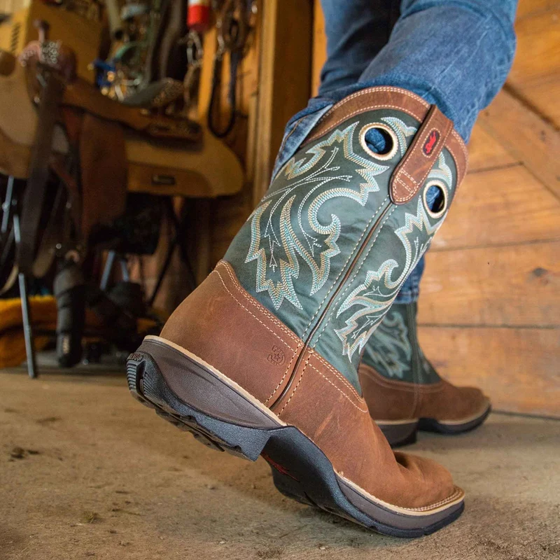 Durango Herren-Rebel-Stiefel | Saddlehorn Clover