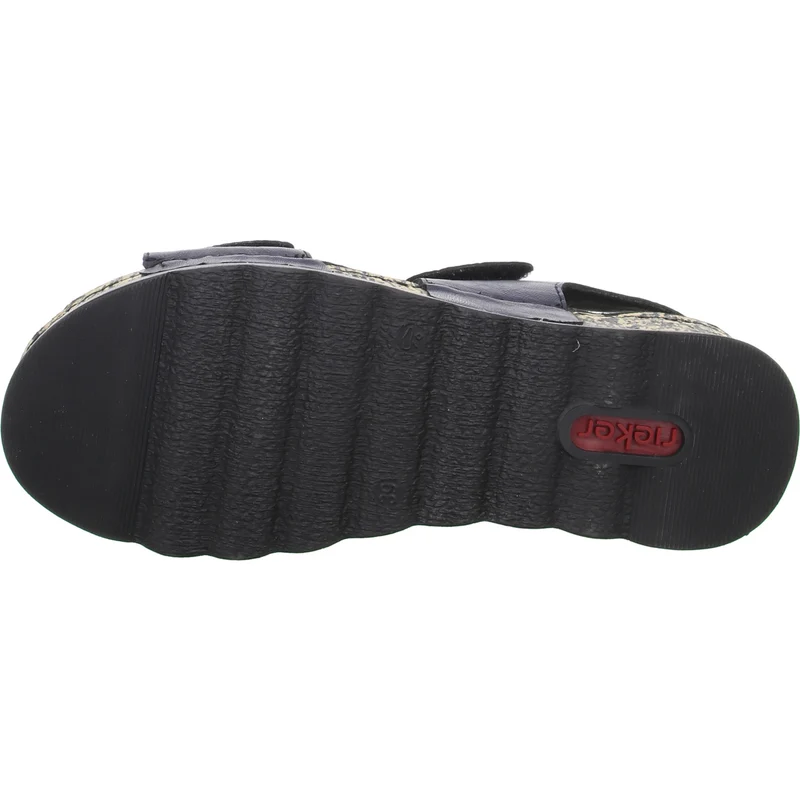 Rieker Keil Sandalette ab 30mm Sohlenhöhe