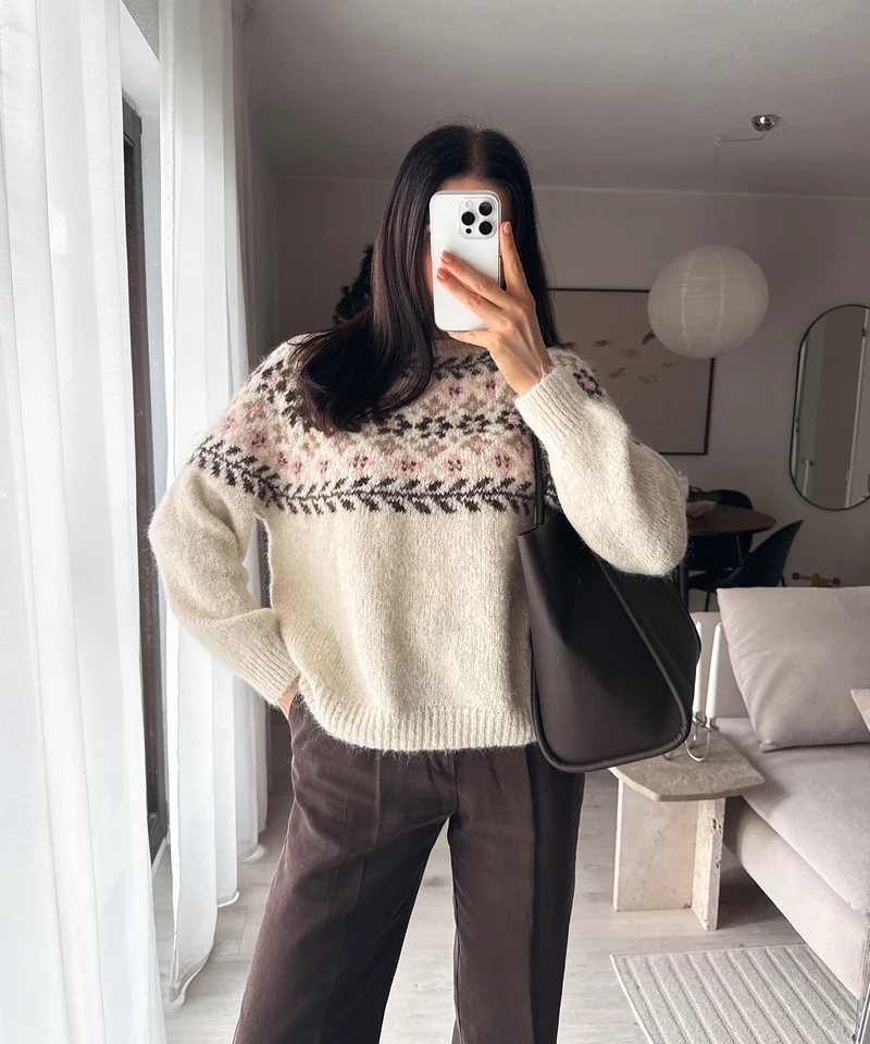 Pullover Mista Beige