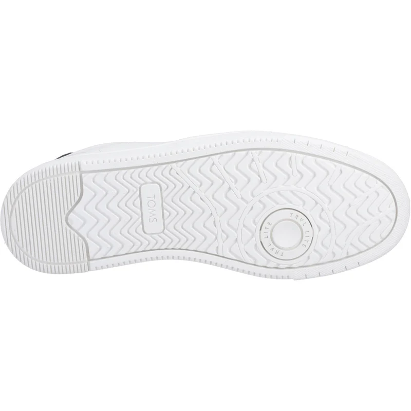 TOMS Herren-Sneaker Trvl Lite Court | Weiß/Schwarz