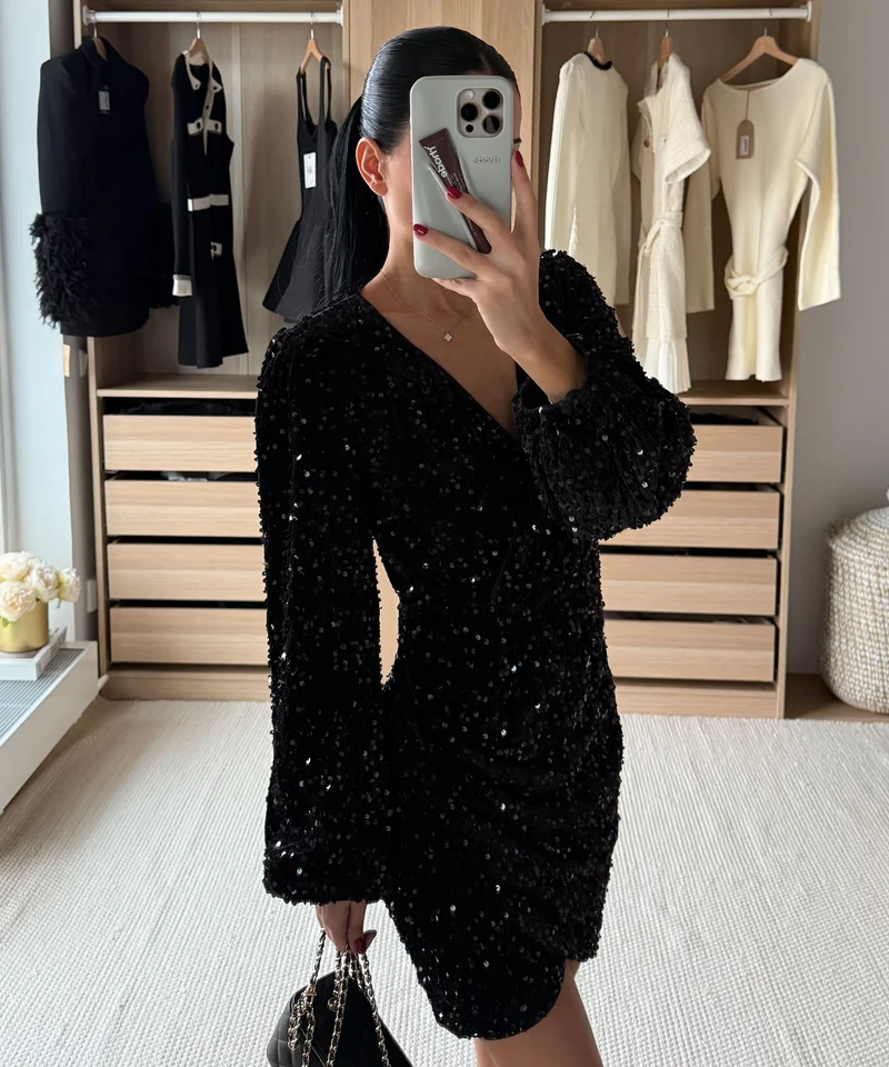 Mini Kleid Sonia Schwarz