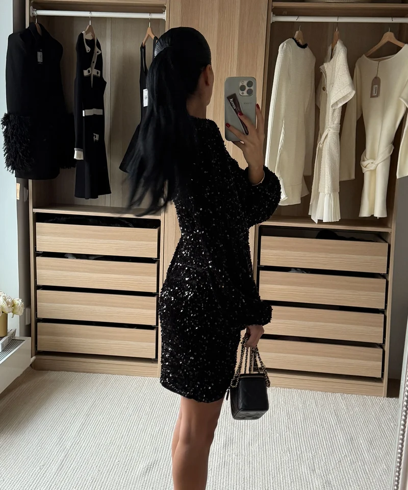 Mini Kleid Sonia Schwarz