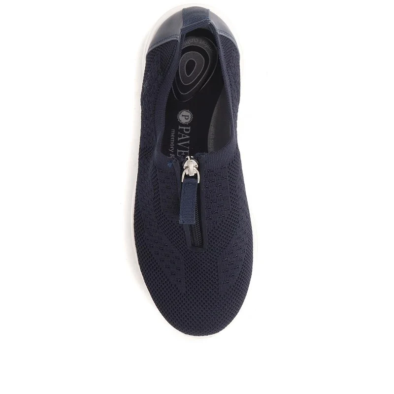 Memory Foam Trainers - BRK37043 / 323 632 - Navy