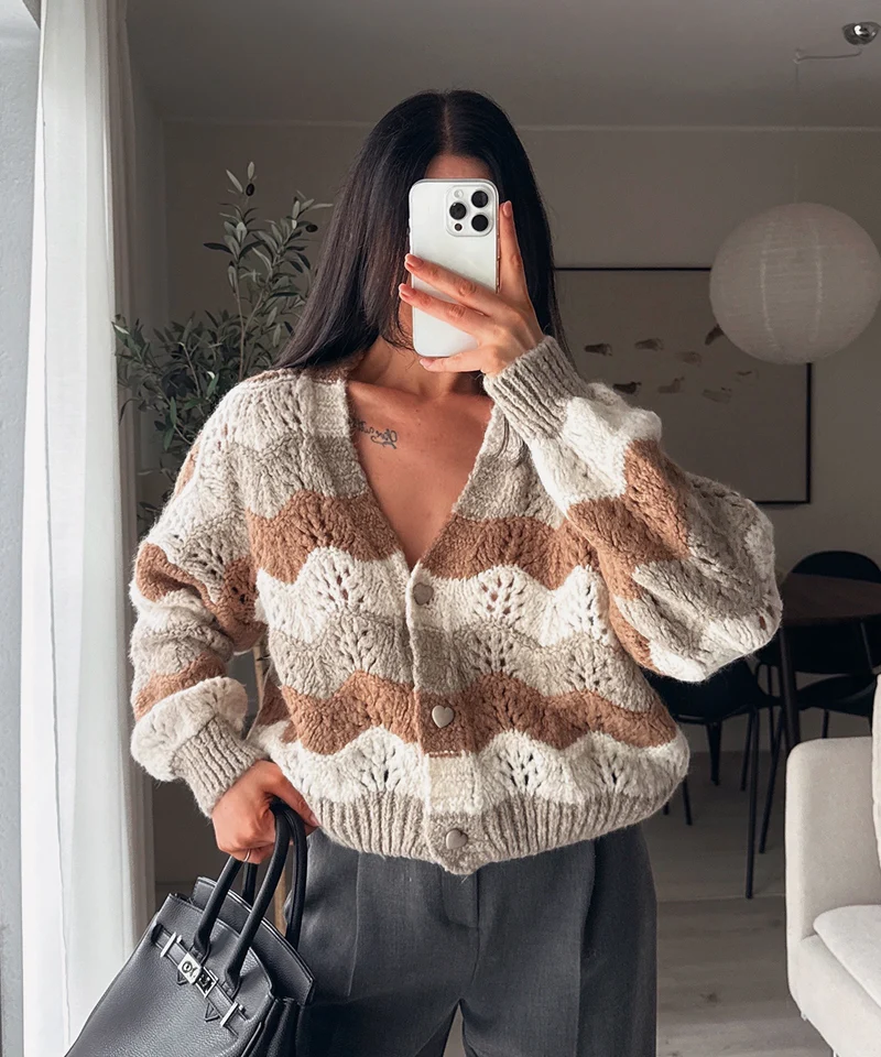 Cardigan Sana Camel