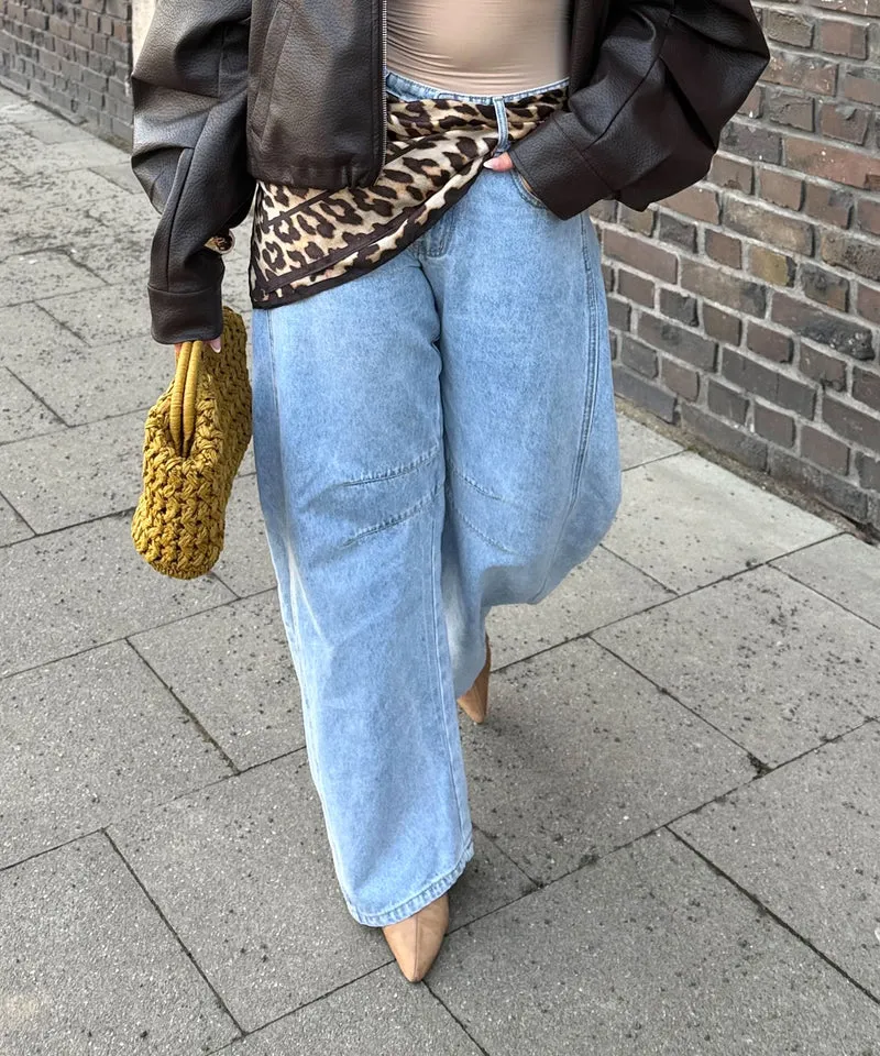 Stretch Balloon Jeans Elfi Hellblau