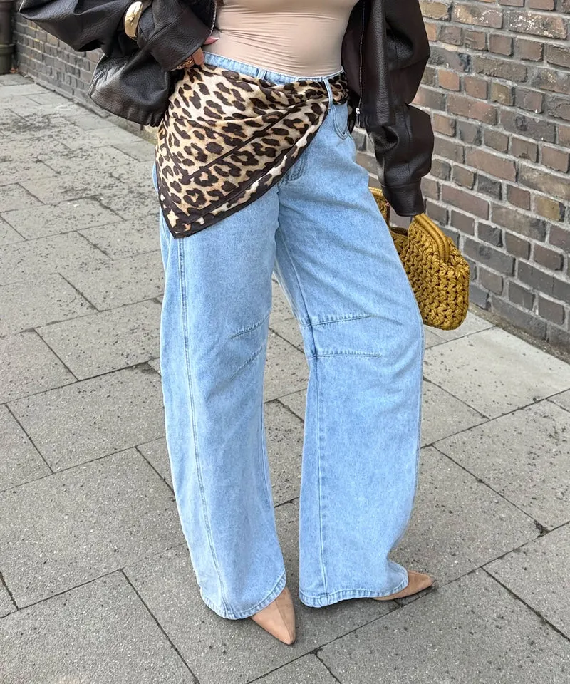Stretch Balloon Jeans Elfi Hellblau