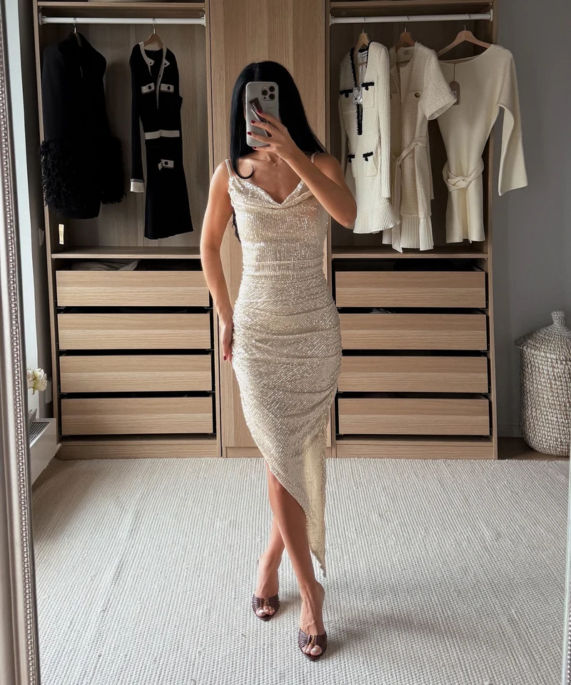 Kleid Amaria Gold