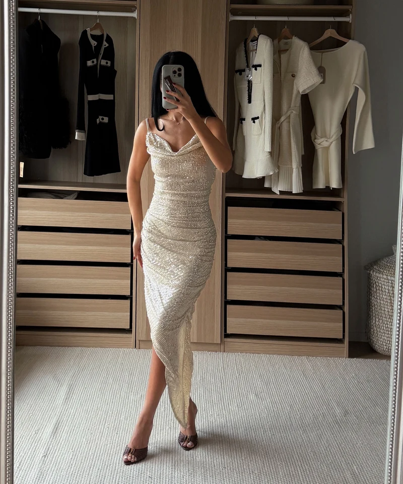 Kleid Amaria Gold