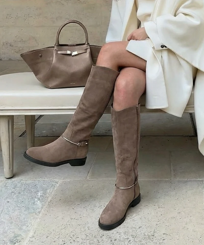 Stiefel Marine Taupe