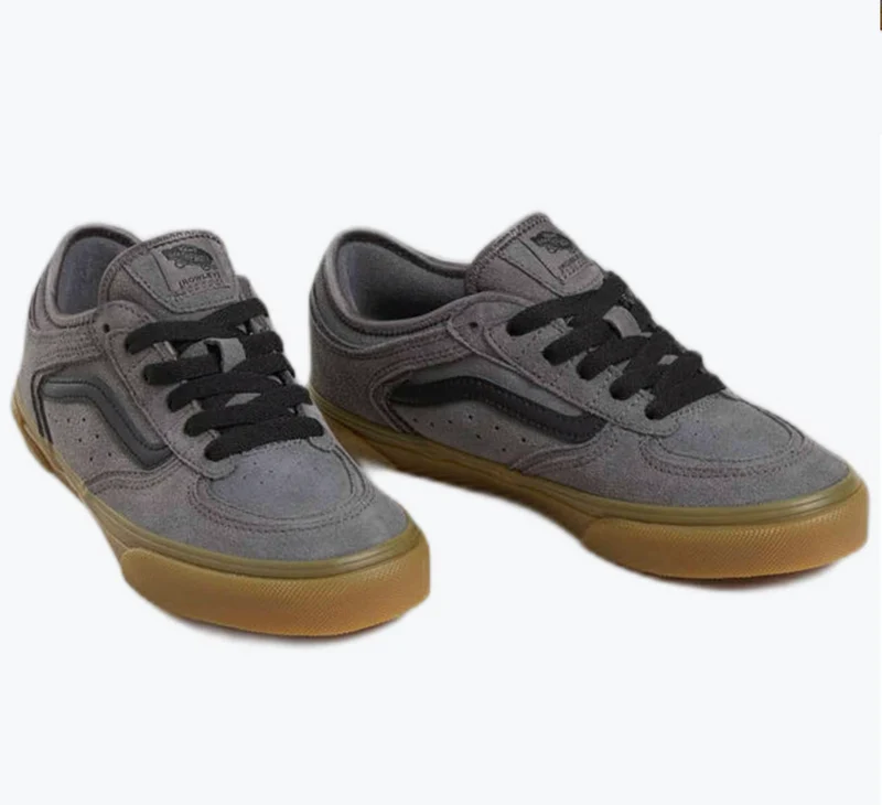 VANS Rowley Classic Damen-Sneaker | Zinnfarbenes Gummi