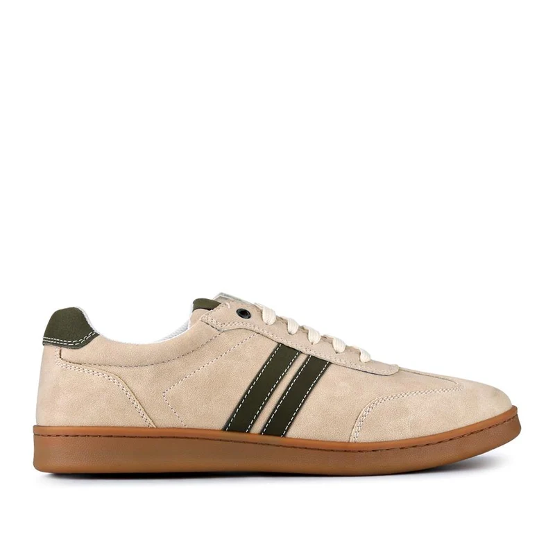 Casual Lace-Up Trainers - TEJ41005 / 327 540 - Beige