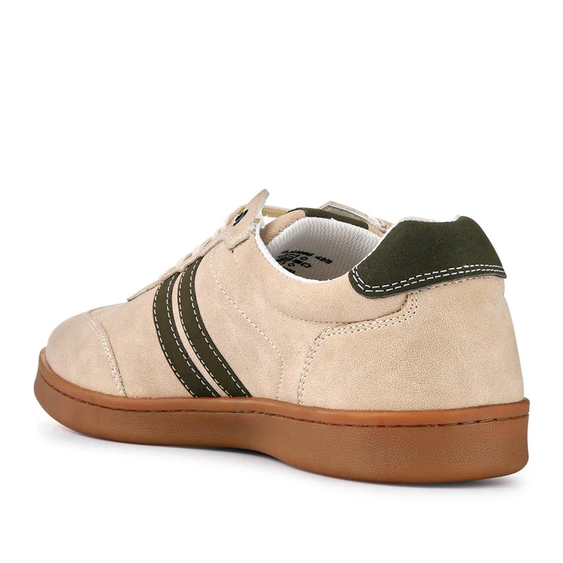 Casual Lace-Up Trainers - TEJ41005 / 327 540 - Beige