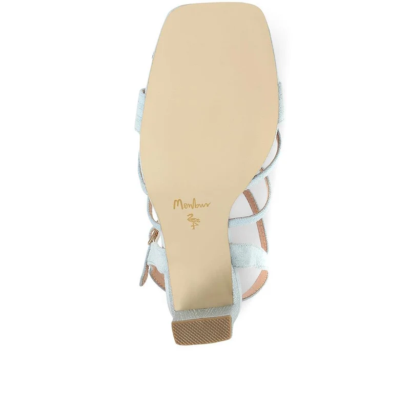 Block Heeled Party Shoes - MENBU35506 / 321 870 - Blue