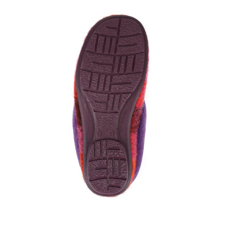Floria Fur Slippers - FLORIA / 328 544 - Purple Multi
