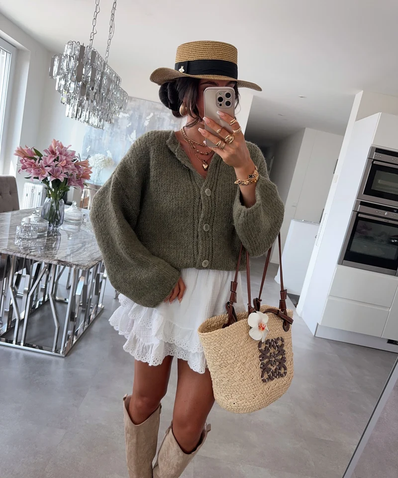 Cardigan Dania Khaki