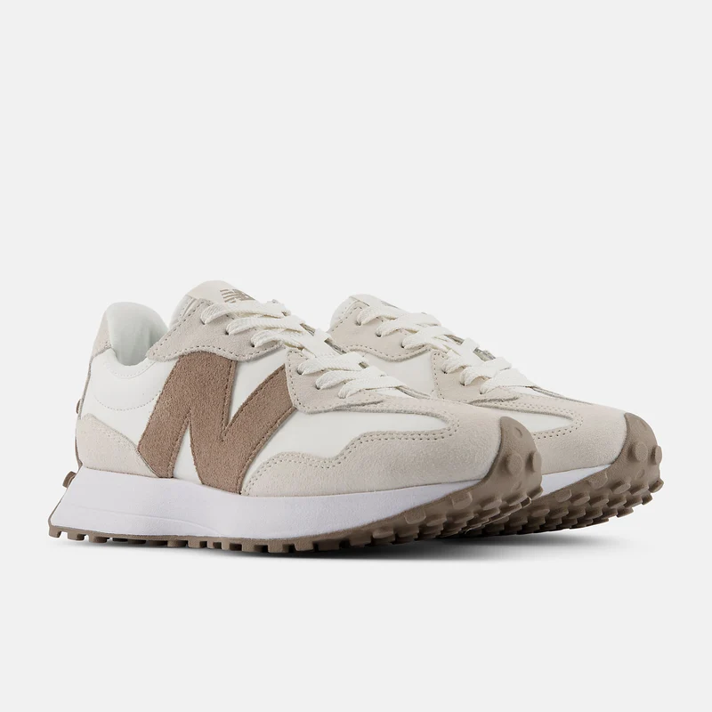 New Balance Damen-Sneaker 327 | Leinen Meersalz Pilz