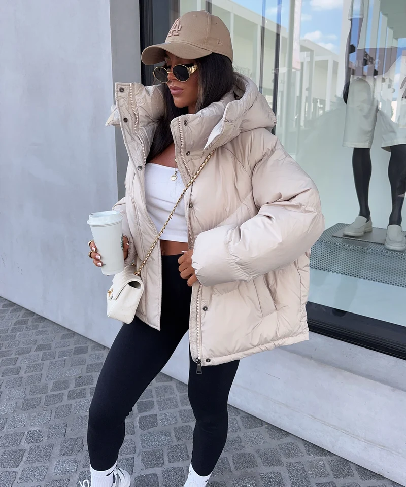 Pufferjacke Fina Beige