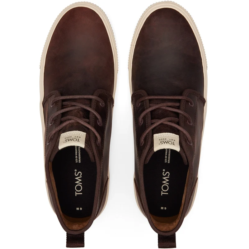 TOMS Carlo Mid Terrain Sneaker für Herren | Kleebraun