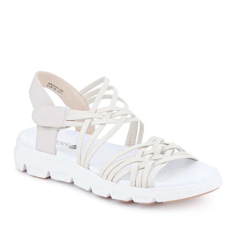 Stretchy Cushioned Sandals - WBINS41089 / 327 328