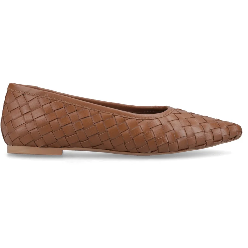 Hush Puppies Darla Ballerinas für Damen, gewebt | Hellbraun