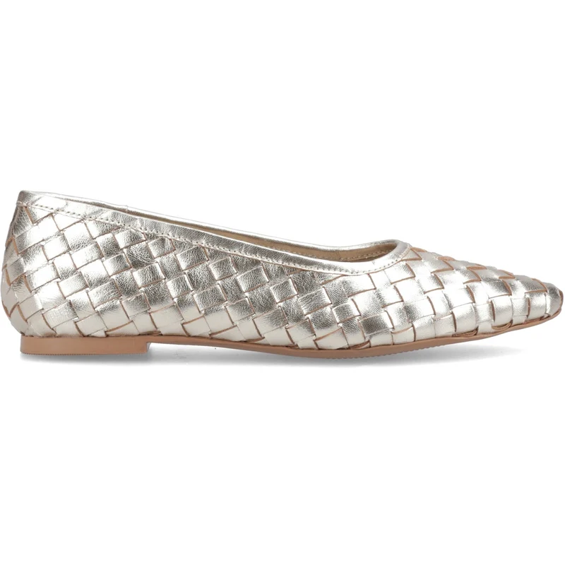 Hush Puppies Darla Ballerinas für Damen, gewebt | Gold