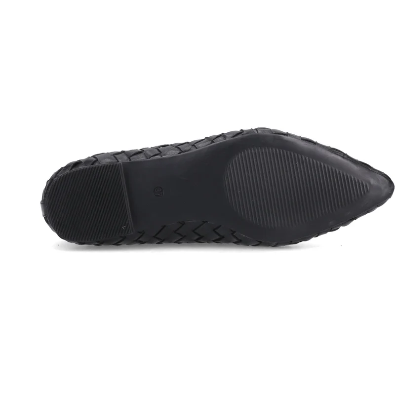 Hush Puppies Darla Ballerinas für Damen, gewebt | Schwarz