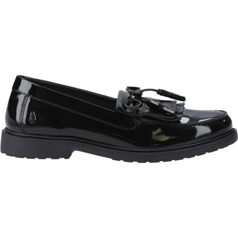 Hush Puppies Verity Kiltie Damen-Slipper | Schwarz