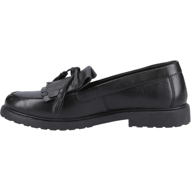 Hush Puppies Verity Kiltie Damen-Slipper | Schwarz