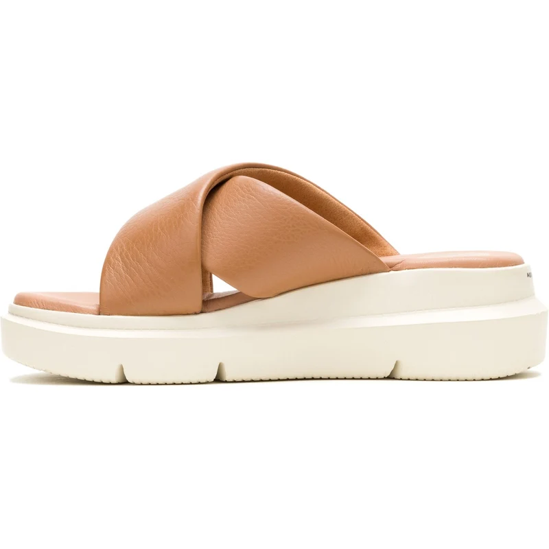 Hush Puppies Damen-Sandalen mit Absatz | Hellbraun