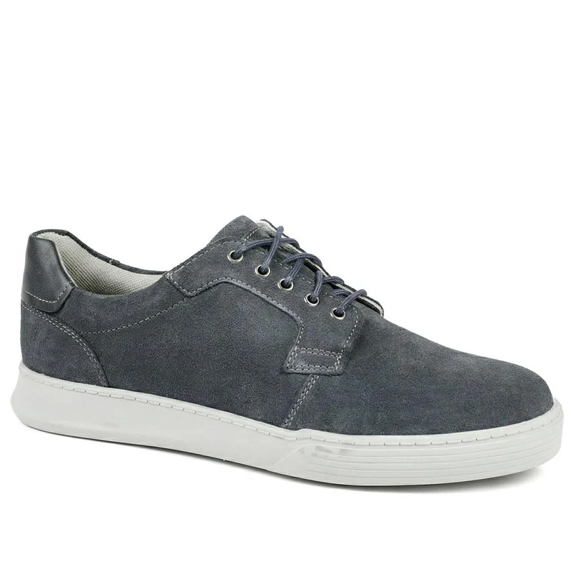 Padders Leather Lace Up Casual Shoes - PADPARK43503 / 328 923 - Navy