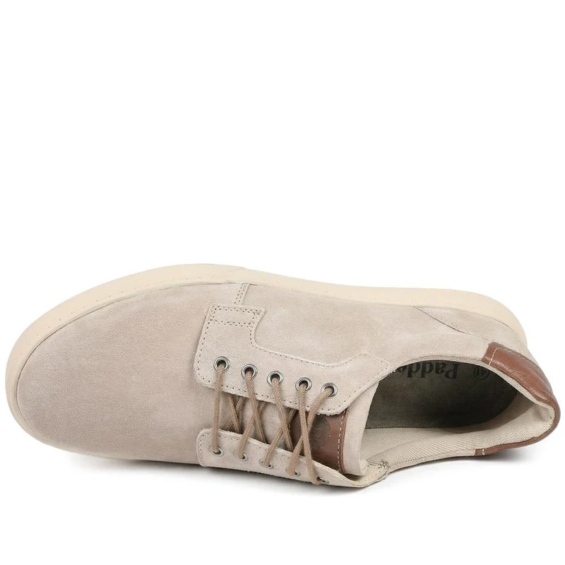 Padders Leather Lace Up Casual Shoes - PADPARK43503 / 328 923 - Sand