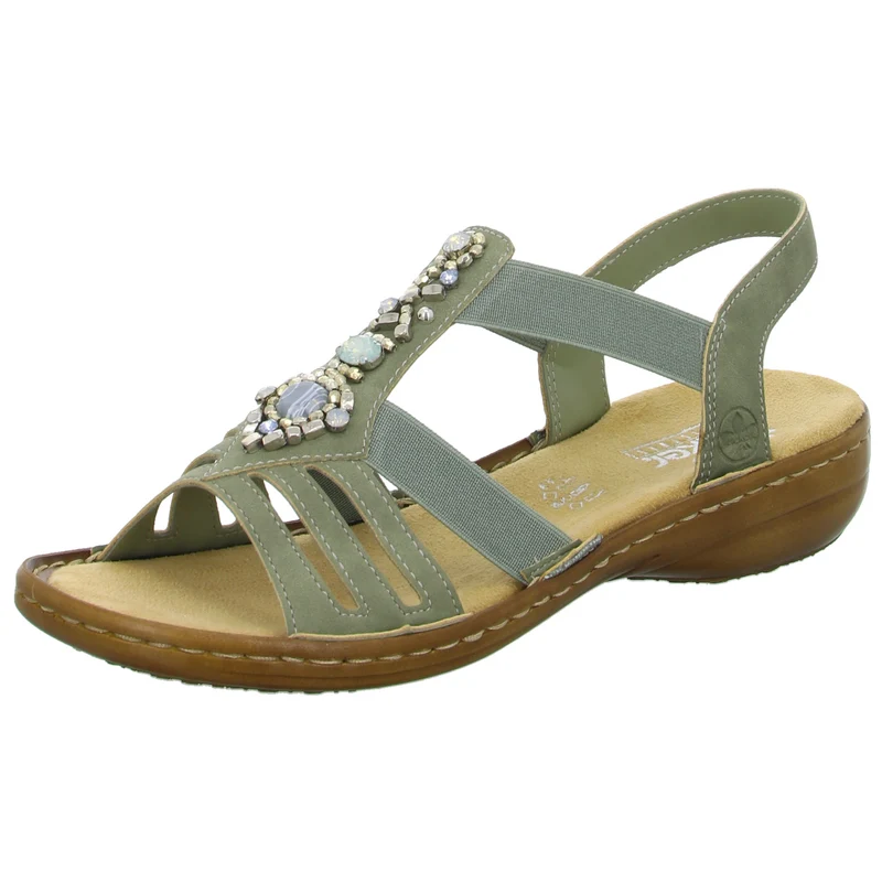 Rieker Sportliche Sandalette bis 30mm Sohlenhöhe