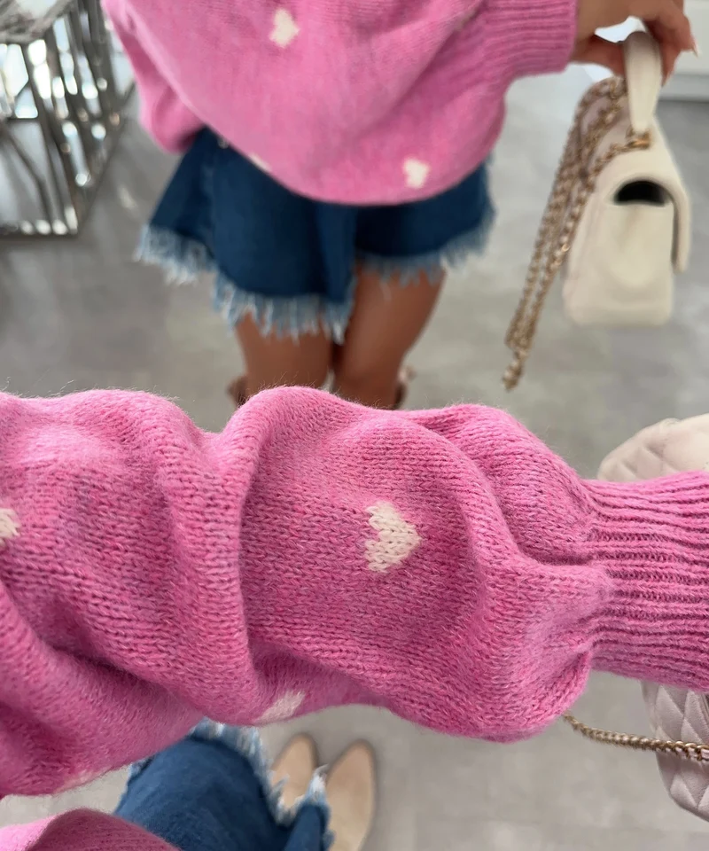 Oversize Pullover Joslin Pink
