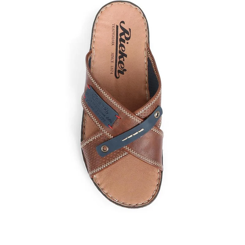 Mule Slider Sandals - RKR37518 / 323 371 - Brown