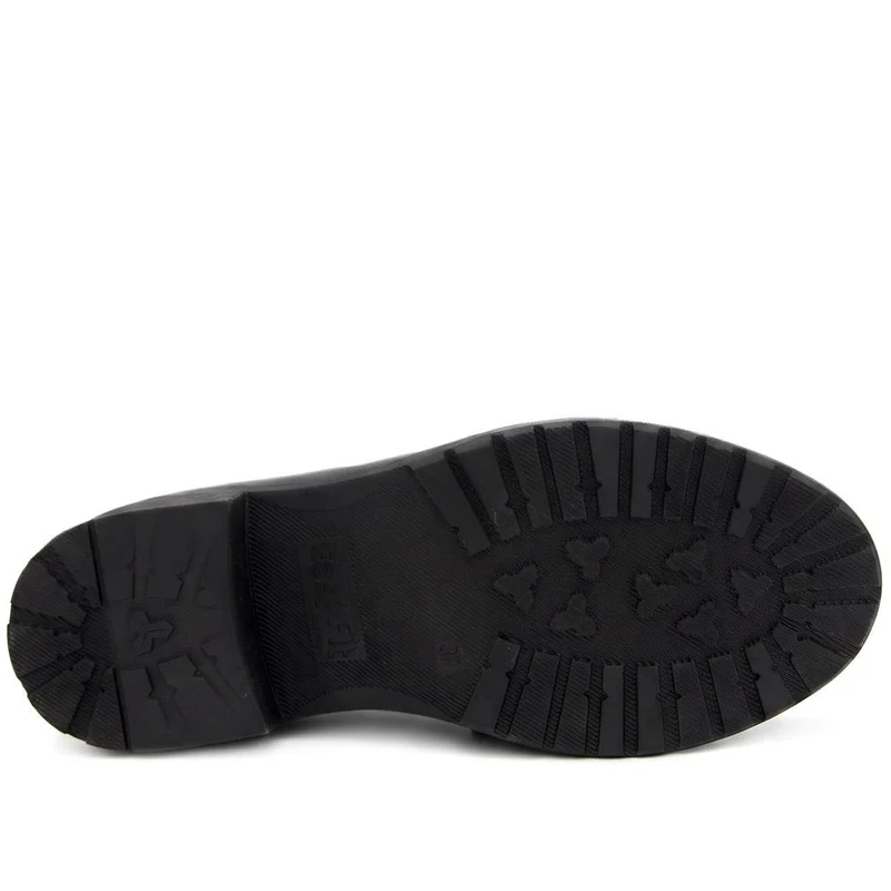 EasyFit Extra Wide Snaffle Detail Loafers - LILIS / 330 165 - Black Leather
