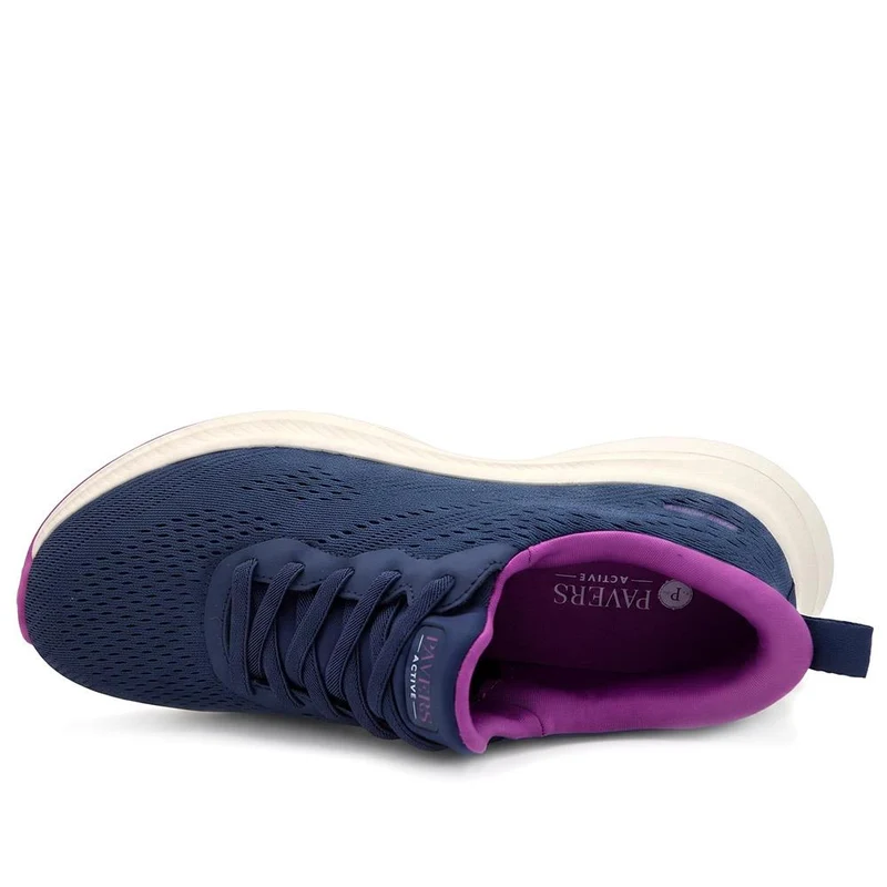Pavers Active Wide Fit Easy Step In Trainers - VSHI43003 / 329 306 - Navy
