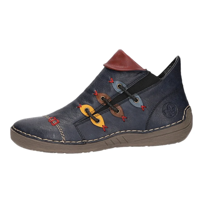 Rieker Schlupf-/Reißverschlußstiefelette Kaltfutter bis 35mm Absatz (casual)