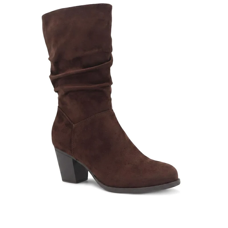 Block Heel Long Boots - SANYI42025 / 328 483