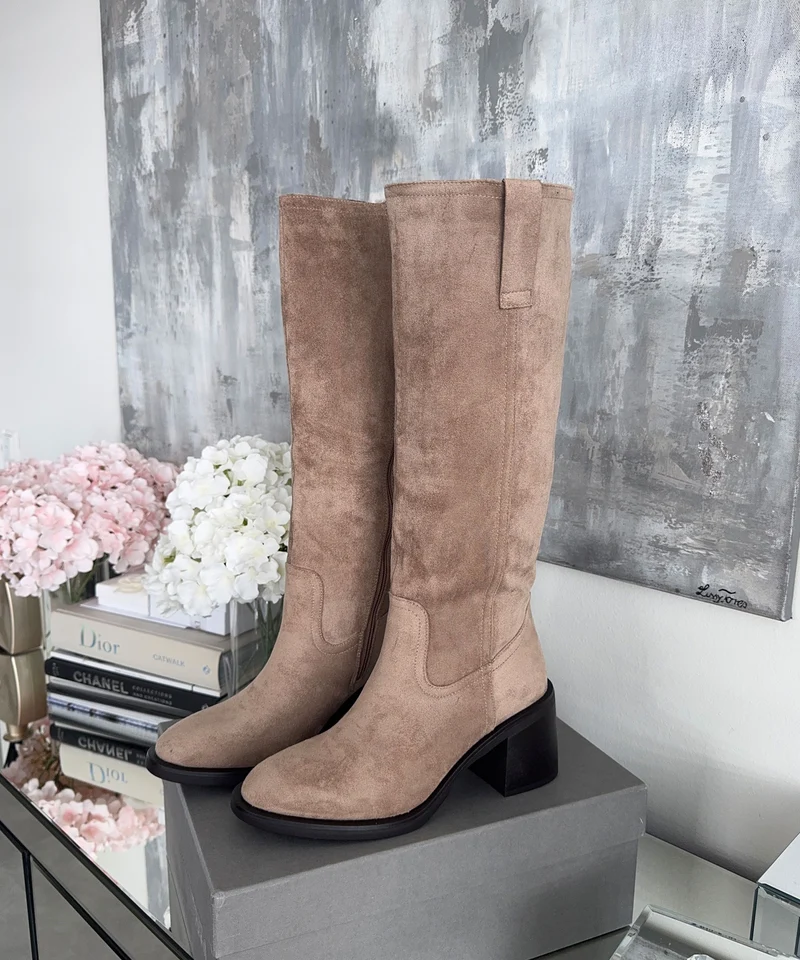 Stiefel Mena Beige