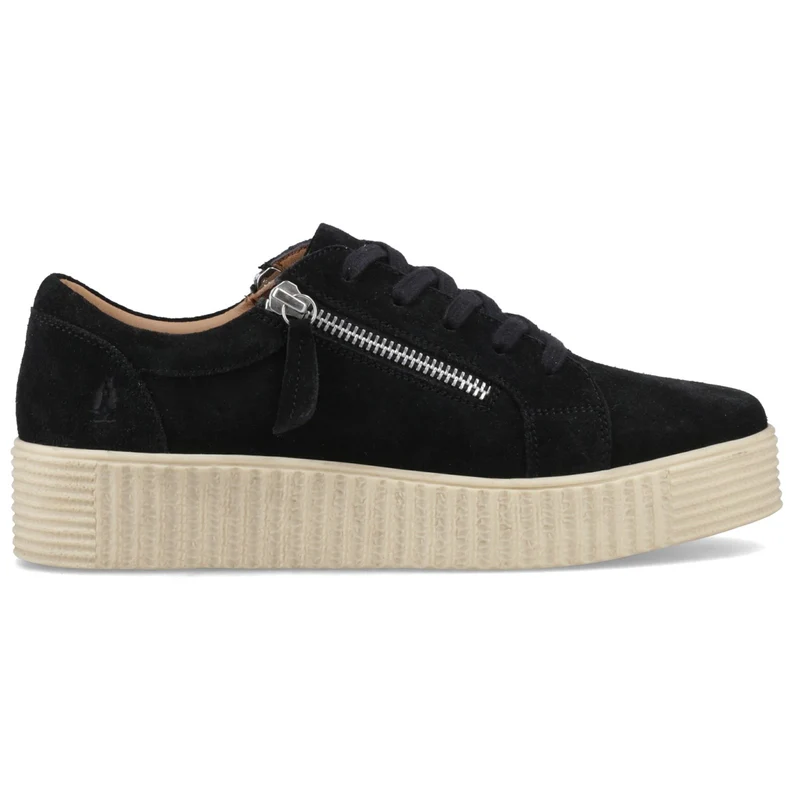 Hush Puppies Tara Wildleder-Sneaker für Damen | Schwarz