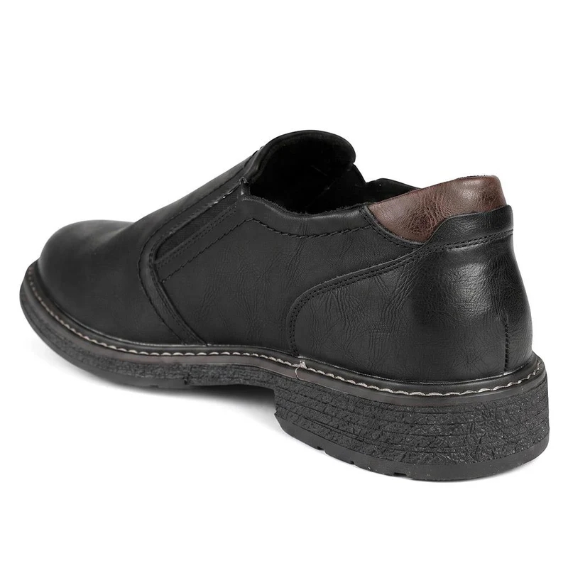 Relife Extra Wide Slip On Shoes - RELIF44017 / 329 887 - Black