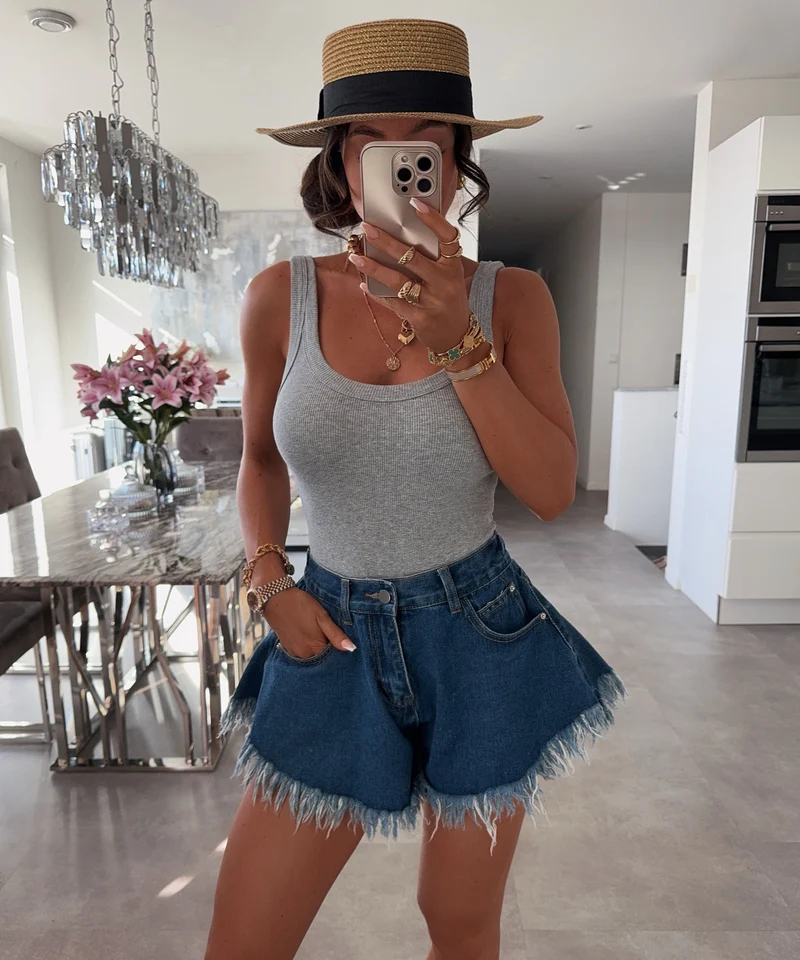 Shorts Fee Dunkelblau