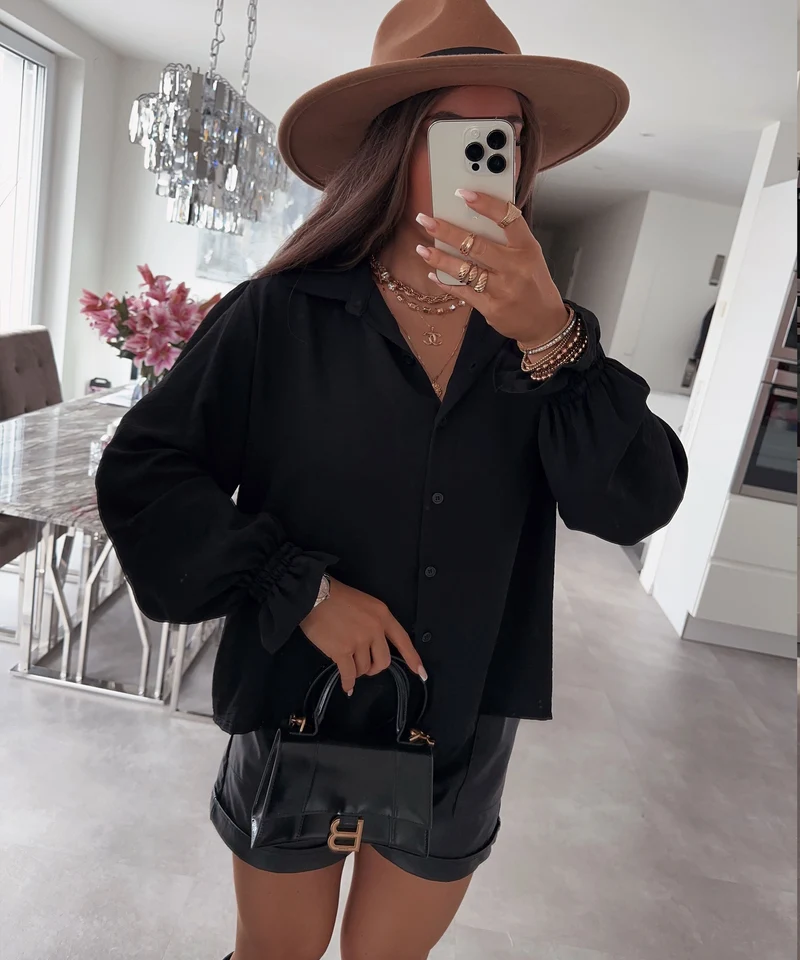 Bluse Diona Schwarz