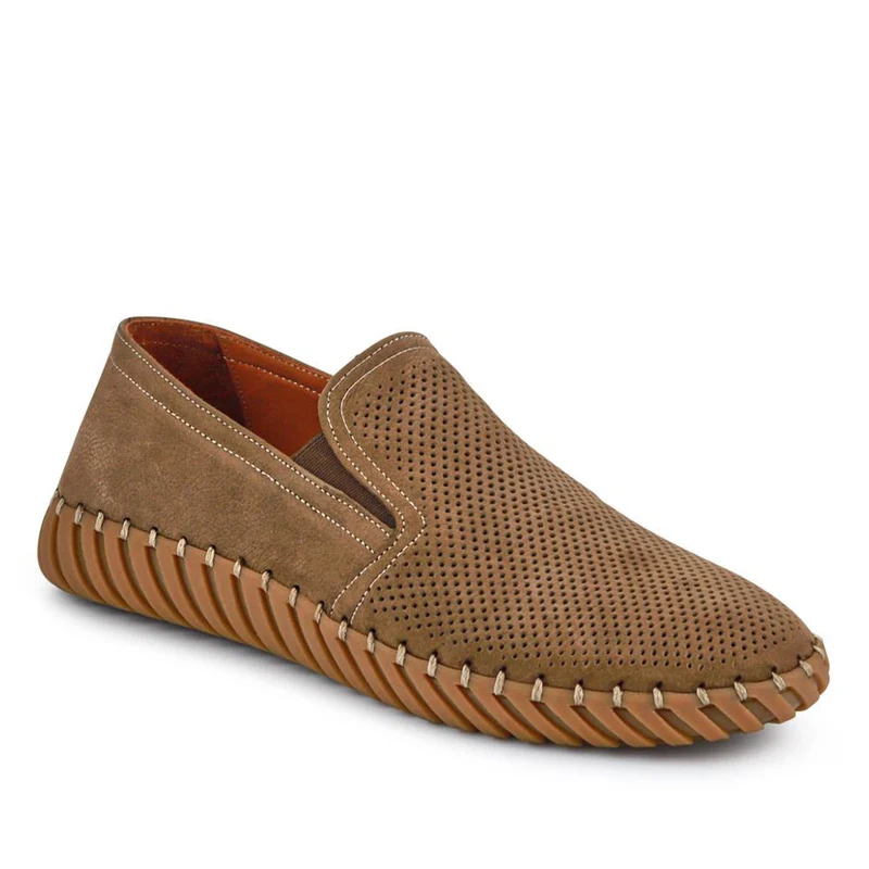 Men's Casual Leather Slip-On Shoes - OZIL41000 / 326 847