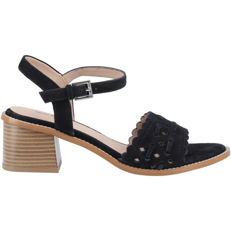 Hush Puppies Damen-Sandalen „Lacie“ mit Absatz | Schwarz