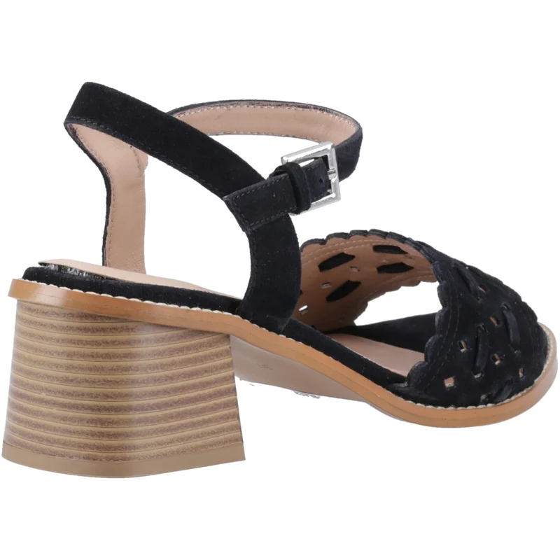Hush Puppies Damen-Sandalen „Lacie“ mit Absatz | Schwarz