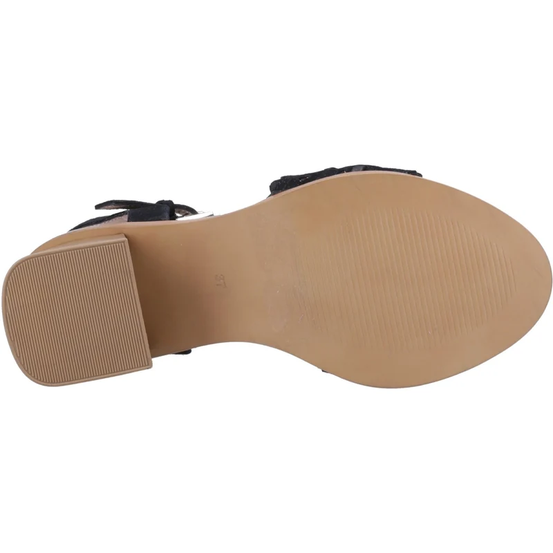 Hush Puppies Damen-Sandalen „Lacie“ mit Absatz | Schwarz