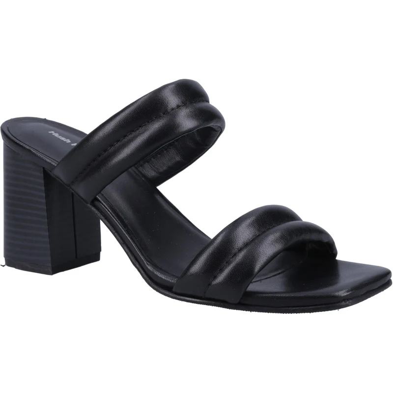 Hush Puppies Katie Damen-Sandalen mit Absatz | Schwarz