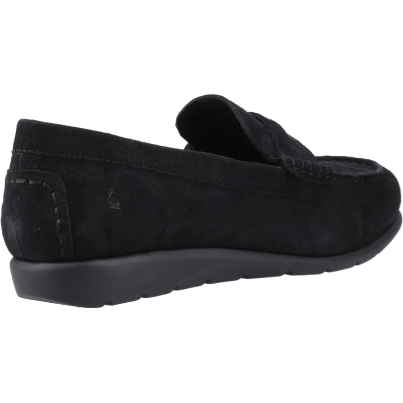 Hush Puppies Shelby Damen-Loafer | Schwarzes Wildleder