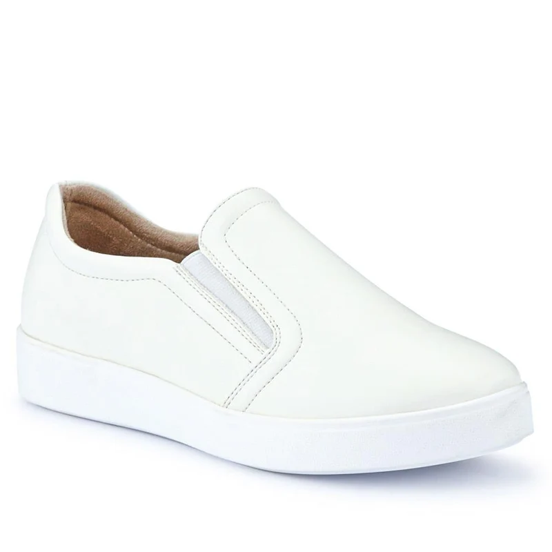 Wide Fit Ladies' Slip-On Shoes - WBINS41016 / 327 017